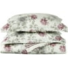 Waterflower Duvet Cover Mini Set Purple/Green / Full/Queen