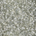 thumbnail image 2 of Miyuki Delica Seed Beads – Size 11/0 (1.6 mm), DB1431, Silver-Lined Pale Moss Green, 7.2 g, Approx. 1440 Beads, 2 of 7