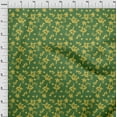 thumbnail image 3 of oneOone Polyester Lycra Green Fabric Florals Sewing Craft Projects Fabric Prints By Yard 56 Inch Wide, 3 of 4