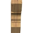 thumbnail image 2 of Ekena Millwork 5 1/2"W x 18"D x 18"H Balboa Slat Smooth Bracket, Western Red Cedar, 2 of 4