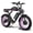 Pink, variant on Bluvall 20" FatTire Electric Bike 39MPH 3000W 52V 43Ah Mountain Ebike Adults