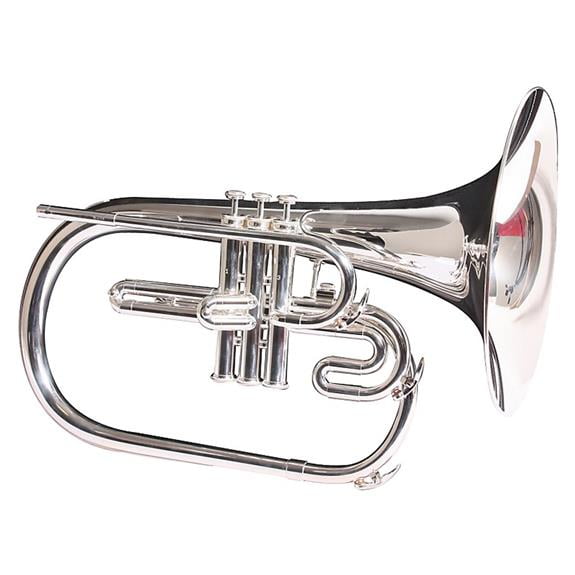 Blessing BM400 Marching French Horn, SilverPlated