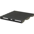 thumbnail image 2 of Jifram 05000125 48-Inch by 48-Inch 4-Way Heavy Duty Entry Recycled Plastic Pallet with 3500 Pound Weight Capacity, 2 of 3