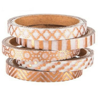 15mm x 10m Washi Tape - Foil Rose Gold Mulberry Drupe Shell – Hawaiiverse