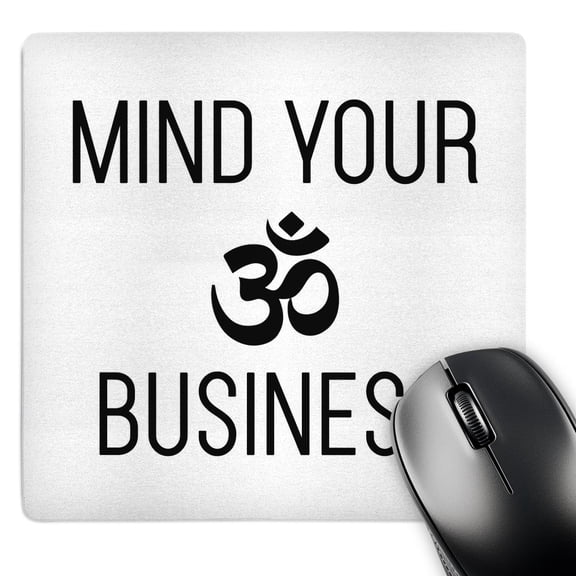 3dRose, Mind Your Om Business, Mouse Pad