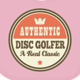 thumbnail image 4 of Inktastic Disc Golfer Vintage Classic Boys or Girls Baby Bib, 4 of 4