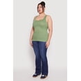 thumbnail image 3 of Women's Plus Size Rib Knit Tank Top, 3 of 4