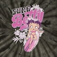 thumbnail image 4 of Wild Bobby Shore Surfer Betty Boop Betty Boop Tie-Dye T-Shirt, Spider Black, Medium, 4 of 4