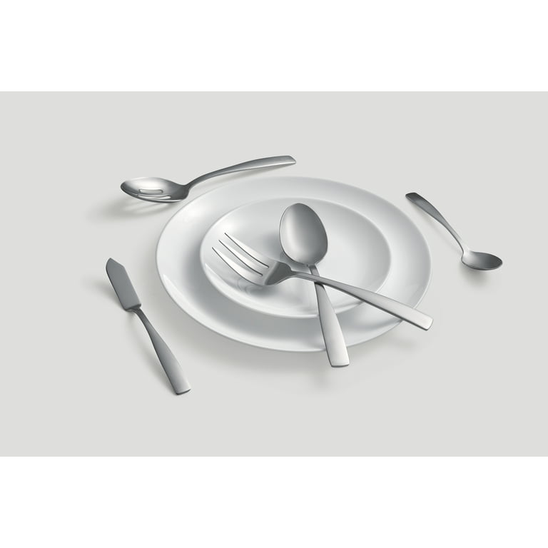 Cambridge Revive Satin 77-Piece Expanded Flatware Set (Service for