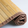 thumbnail image 5 of Formbu Bamboo Floor Mat Non-Skid, Large Water-Resistant Runner Rug for Bathroom, Kitchen, Entryway, Hallway, Office, Mudroom, Vanity, 24" x 48", Set of 2, Natural Wood, 5 of 5
