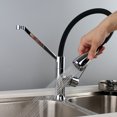 thumbnail image 3 of UMANYI Single Handle Kitchen Faucet with Pull Down Sprayer for RV Commercial Utility Sink Chrome, 3 of 9