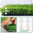 thumbnail image 7 of Goasis Lawn Artificial Grass Turf 6' x 10' Indoor Outdoor Fake Grass Rug for Garden Patio, 7 of 7