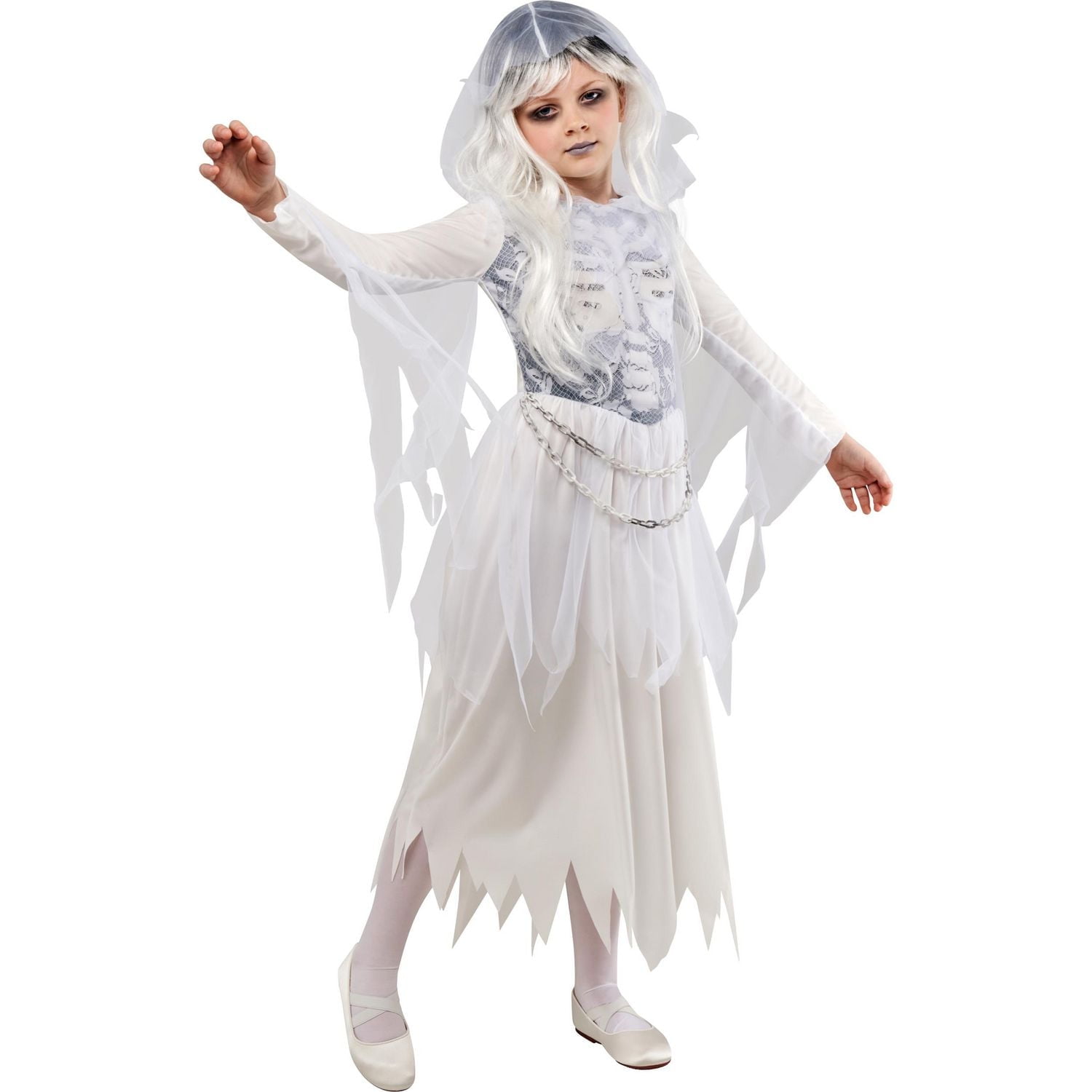 Ghostly Girl Girl's Costume