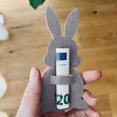 thumbnail image 4 of New Easter Bunny Money Holder Gift Easter Bunny Money Holder Gift, 4 of 7