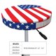 thumbnail image 4 of Disketp America Flags3 Funda Redonda para Taburete, Funda de Cojín para Silla de Bar Suave y Elástica-12 inch, 4 of 7