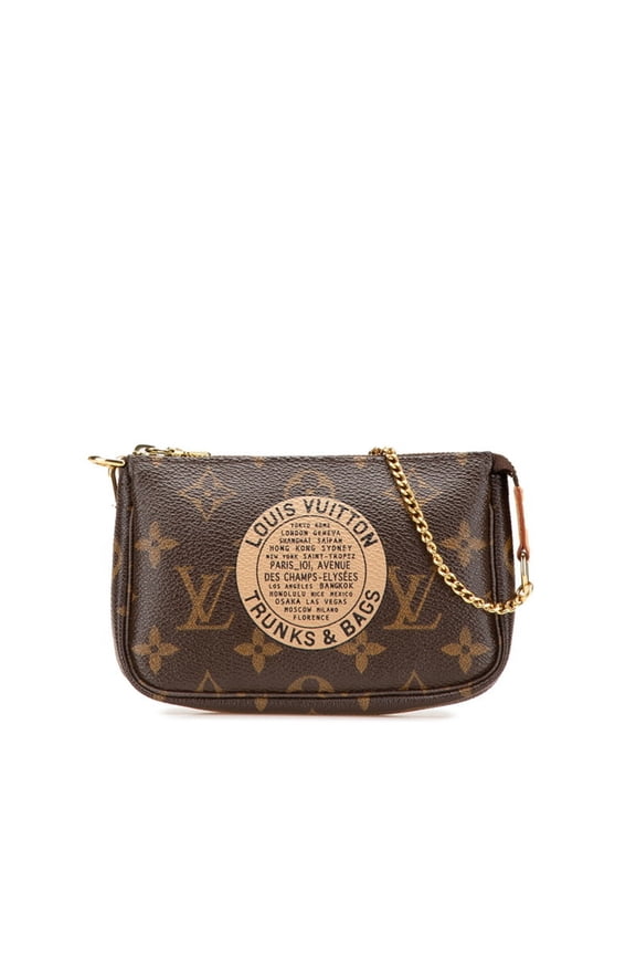 Pre-Owned Louis Vuitton Monogram Mini Pochette Accessoires T&B Accessory Pouch M60153... (Good)