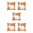 thumbnail image 1 of Kearding Funda de almohada Estilo simple Fundas decorativas para cojines Decoración para el hogar Sofá Accesorio Varios patrones Estilos Type2 NO2, 1 of 6