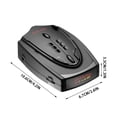 thumbnail image 3 of Xihbxyly Detector de Radar, Detección Ultrarrápida, Cobertura de 360 Grados, Sistema de Silenciamiento Automático Avanzado, Detección de Largo Alcance, Dispositivo de Seguridad para Coche, Incluye Ca, 3 of 7