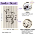 thumbnail image 4 of Eastern Print These Are The Good Old Days Print Retro Typography Poster Nostalgic Whimsical Wall Art, Size 24x36 UNFRAMED, 4 of 5