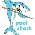 thumbnail image 3 of CafePress - Pool Shark Baseball Jersey - Cotton Baseball Jersey, 3/4 Raglan Sleeve Shirt, 3 of 4