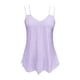 thumbnail image 5 of Top corto sin mangas estampado para mujer - Camiseta elegante con cuello redondo, 5 of 6