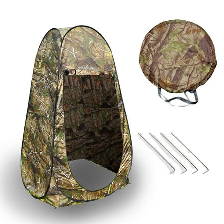 Sierra Designs Womens Tent - HERCHR Outdoor Camping Toilet Shower Tent Roof Design Pop Up Waterproof Rust Resistant Tent with Bag