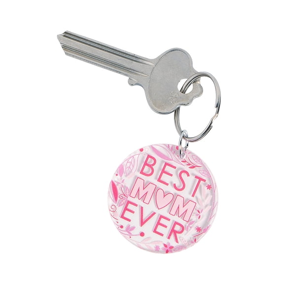Fun Express Mother’s Day Best Mom Ever Keychain - 12 Pc.