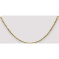 thumbnail image 2 of 14K Yellow Gold 2.5mm D/C Milano Rope Chain (16 X 2.5) Made In Peru mil045-16, 2 of 5