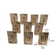 thumbnail image 3 of Yuarrent Soportes para números de recepción de boda, letreros, marcadores de posición para restaurante, decoraciones, , números de madera, Kits de decoración para fiestas, 3 of 6