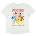 thumbnail image 3 of Pokemon Boys Ready to Battle Gen 1 Pokemon Character Kids T-Shirt, 3 of 7