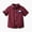 T05-Red, variant on Boys Button Down Shirt Plaid Shirts for Boys Short Sleeve with Button Toddler Clothes Outwear Coat for Babys