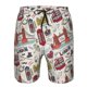 thumbnail image 3 of Balery London Landmark1 Traje de Baño Estilo Hawaiano para Hombre, Shorts de Secado Rápido con Bolsillos-X-Large, 3 of 6