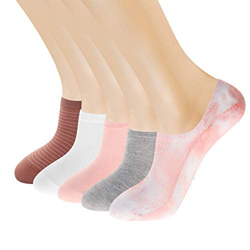 3 Or 6 Pairs Mens Ladies Invisible Socks Elasticated Heel Trainer Liners No Show 