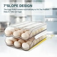 thumbnail image 4 of 36 Egg Holder - Egg Tray Organizer for Refrigerator, Stackable Clear Storage Containers for Fridge, 4 of 6