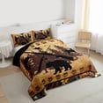 thumbnail image 3 of jejeloiu Jungle Deer Fish Twin Comforter Sets,Fishing And Hunting Bedding Set For Girls Boys Reversible 2pcs, 3 of 8