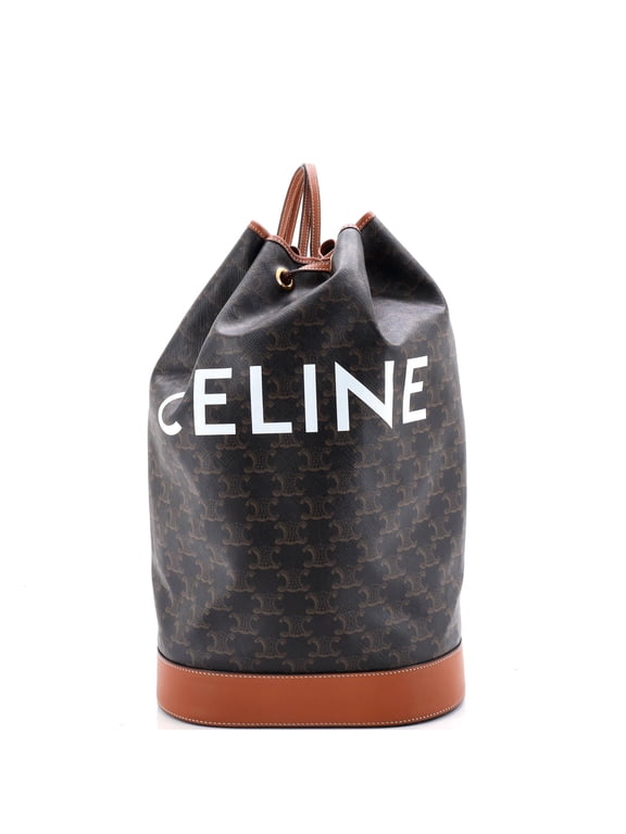 Pre-Owned Sailor Bag Triomphe Coated Canvas Medium By Rebag