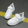 thumbnail image 4 of CAICJ98 Little Girl Sneakers Kids Lightweight Breathable Strap Athletic Running Sneakers for Girls White,3(Little Kid/Big Kid), 4 of 7