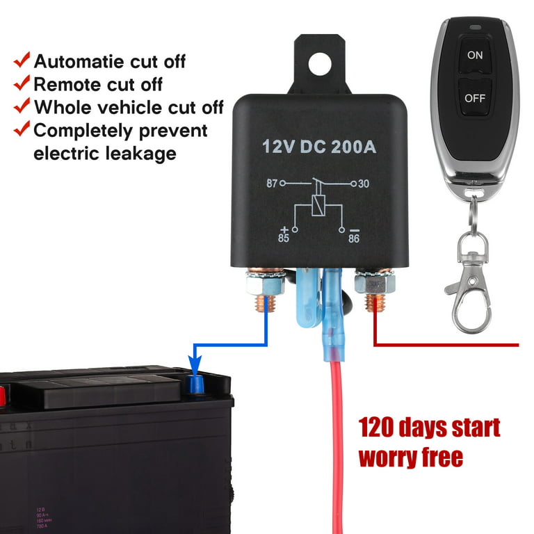 Remote Battery Disconnect Switch Kit