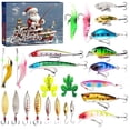thumbnail image 2 of Calendario Adviento Pesca 2024 Juego Señuelos 24 Días para Hombres Adultos Pescadores (C), 2 of 5