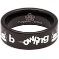 thumbnail image 5 of Bowling Tungsten Carbide Ring, 5 of 9
