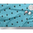 thumbnail image 3 of Soimoi Blue Poly Georgette Fabric Ship & Wheel Nautical Print Sewing Fabric Yard 52 Inch Wide, 3 of 3