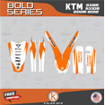 thumbnail image 3 of Kalair GFX Graphics Kit for Ktm SX85 SX105 (2006-2012) Bold Series, 3 of 5