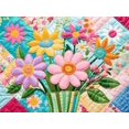 thumbnail image 4 of Kit de Peinture Diamant Quilted Blooms, 4 of 7