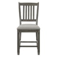 thumbnail image 4 of Lexicon Granby Counter Height Dining Chair in Antique Gray (Set of 2), 4 of 10