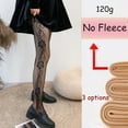 thumbnail image 2 of Collants en Résille Double Tissu pour Femmes Bas Noirs Élégants Extensibles Confortables Taille Unique Durables Mode, 2 of 7