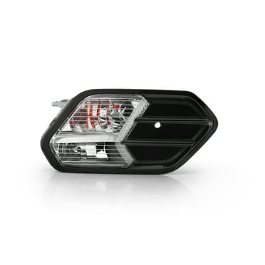 AKKON - Fits 2017 2018 2019 Ford Escape Driving Bumper Lamp Parking Fog Light Passenger Right Side w/ Black Cover Replacement
