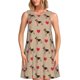thumbnail image 1 of Disketp German Shepherd Dog para Vestido sin Mangas para Mujeres, Vestidos de Verano para Mujeres, Casual y Holgado para la Playa, 1 of 7