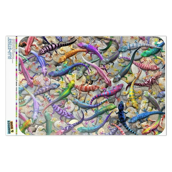 Gecko Lizards Reptile Rock Group Home Business Office Sign