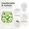 thumbnail image 4 of KLL Avocado And Tropical Palm Leaves Pattern Shorts Women,Athletic Shorts High Waisted Running Shorts Pocket Sporty Short Gym Elastic Workout Shorts-XX-Large, 4 of 7