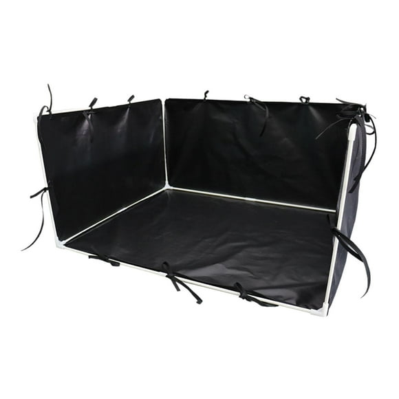 Bandeja para perros cubiertos Portes de pared Portátiles para perros medianos pequeños Easy to limpie el baño de entrenamiento para perros para patio